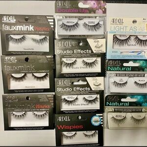 Ardell Lashes Fauxmink, Double Up, Studio Effects, Wispies, Light As Air Natural